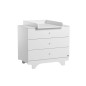 COMMODE PLAYWOOD BLANC