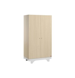 ARMOIRE 2 PORTES PLAYWOOD BOIS BLANC