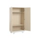 ARMOIRE 2 PORTES PLAYWOOD BOIS BLANC