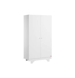 ARMOIRE 2 PORTES PLAYWOOD BLANC