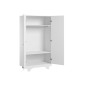 ARMOIRE 2 PORTES PLAYWOOD BLANC