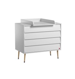 COMMODE BOSQUE BLANC