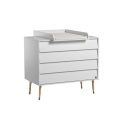 COMMODE BOSQUE BLANC