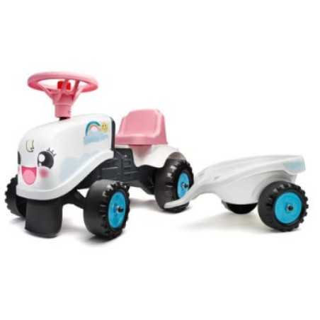 Porteur tracteur Rainbow Farm avec remorque