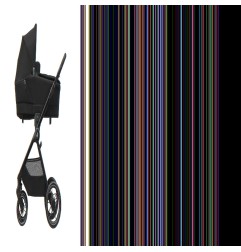 SENSE CARRYCOT TWILLIC (BLACK LEATHER)