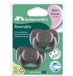 SUCETTE REVERSIBLE GREEN SILICONE 6+