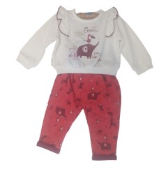 ENS SWEAT+PANTALON LEGER FILLE 36M