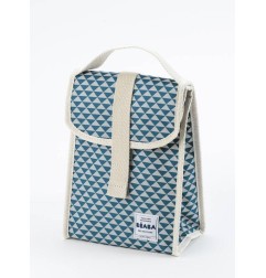 SAC A LANGER GENEVE 2 PLAY PRINT BLEU