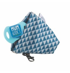 SAC A LANGER GENEVE 2 PLAY PRINT BLEU