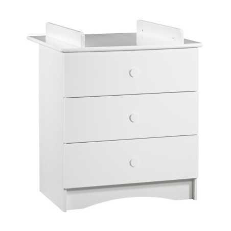 COMMODE 1ER PRIX BLANCHE DISPOSITIF A LANGER INCL