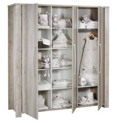 ARMOIRE 3 PORTES EMMY