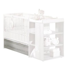 TIROIR AVEC ROULETTES POUR LIT COMBINE TRANSFORMAB