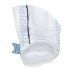 PYJAMA VELOURS BLANC/BLEU CIEL NEW