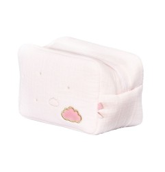 TROUSSE DE TOILETTE ROSE LILY POUDREE