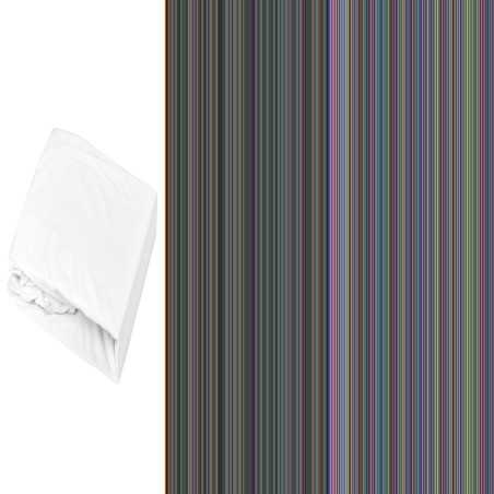 DRAP-HOUSSE JERSEY 70X140 CM BLANC