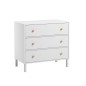 COMMODE TELA BLANC/BOIS