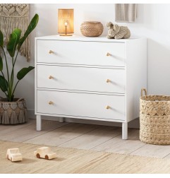 COMMODE TELA BLANC/BOIS