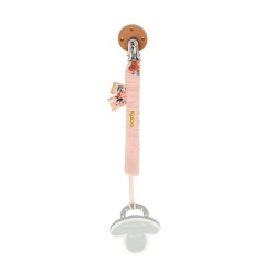 K'DOUX - ATTACHE TETINE COQUELICOT