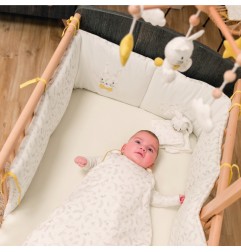 GIGOTEUSE 0-6 MOIS 70CM LEAFY BUNNY