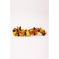 COLLIER D’AMBRE GALETS MULTICOLORES