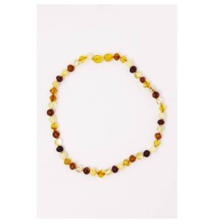 COLLIER D’AMBRE MULTICOLORE