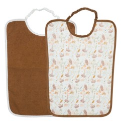 2 BAVOIRS MATERNELLE 30*38CM - SAVANE