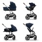 BALIOS S LUX SILVER / OCEAN BLUE - CYBEX