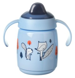 TASSE D'APPRENTISSAGE A BEC 300ML 6M+ DECO BLEU
