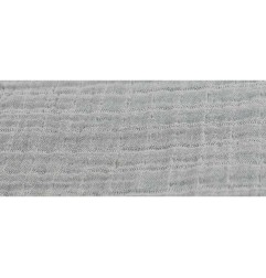 LOT DE 2 DRAPS-HOUSSE EN MOUSSELINE BIO 60X120CM MORIS SACHA