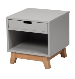 TABLE DE NUIT TRENDY GRIFFIN GREY