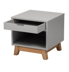 TABLE DE NUIT TRENDY GRIFFIN GREY