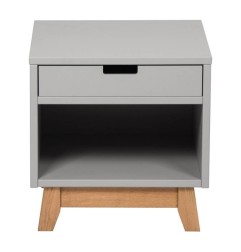 TABLE DE NUIT TRENDY GRIFFIN GREY