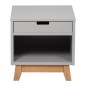 TABLE DE NUIT TRENDY GRIFFIN GREY