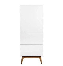 ARMOIRE 1 PORTE TRENDY BLANC