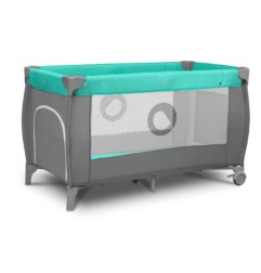 LIT DE VOYAGE 2 EN 1 SVEN TURQU