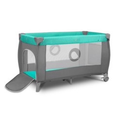 LIT DE VOYAGE 2 EN 1 SVEN TURQU