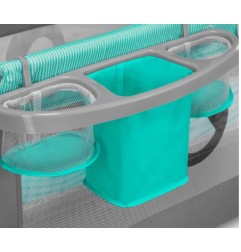 LIT DE VOYAGE 2 EN 1 SVEN TURQU