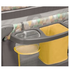 LIT DE VOYAGE 2 EN 1 SVEN YELLOW S