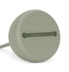 PORTE-SUCETTES SILICONE VERT