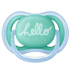 2 - SUCETTES ULTRA AEREES TENDANCE - 6/18 MOIS - VERT/BLEU