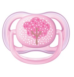 2 - SUCETTES ULTRA AEREES - 0/6 MOIS - ROSE/VERT