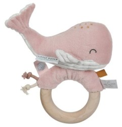 HOCHET ANNEAU BALEINE OCEAN PINK