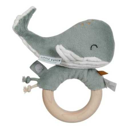 HOCHET ANNEAU BALEINE OCEAN MINT