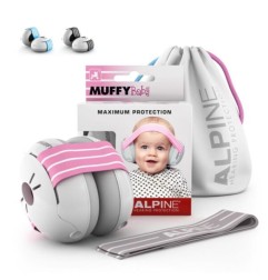 CASQUE ANTIBRUIT BEBE MUFFY BABY ROSE