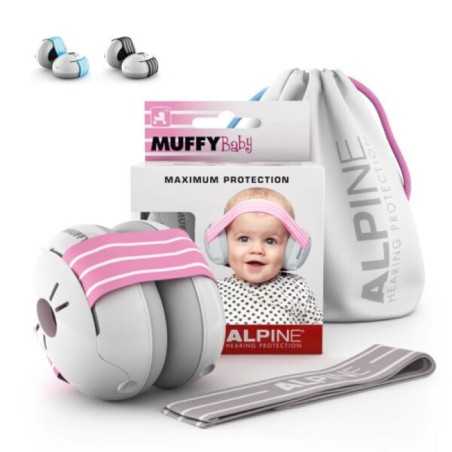 CASQUE ANTIBRUIT BEBE MUFFY BABY ROSE
