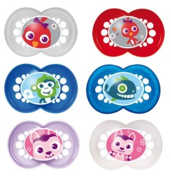 MAM SUCETTE DECOR ANIMAUX - A PARTIR DE 18 MOI