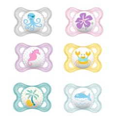 MAM SUCETTE DECOR CLASSIQUE - DE 0 A 6 MOIS -