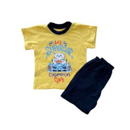 ENS SHORT+TEE SHIRT GARCON