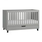 LIT BEBE EVOLUTIF 70X140 SIMPLE GRIS