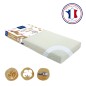 MATELAS ORGANIC COTON DEHOUSSABLE
